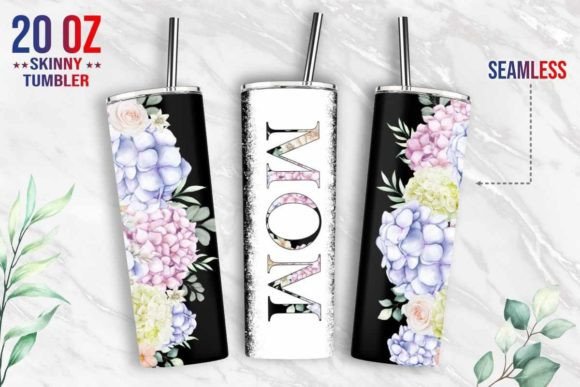 A Brand Designer's Take on the Mom Flower Tumbler Graphics