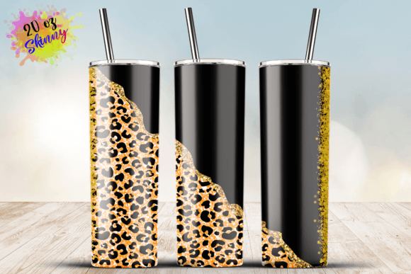 A Chic Animal Print Graphic for Bold Handmade Crafts