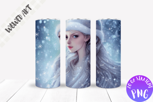A Crafts-Friendly Graphic Review: Snow Girl Skinny Tumbler Wrap
