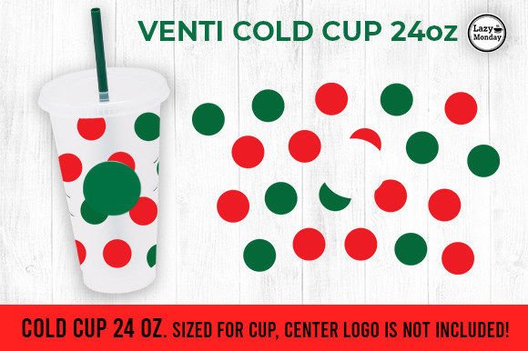A Festive Craft Graphic for Polka-Dot Cold Cups