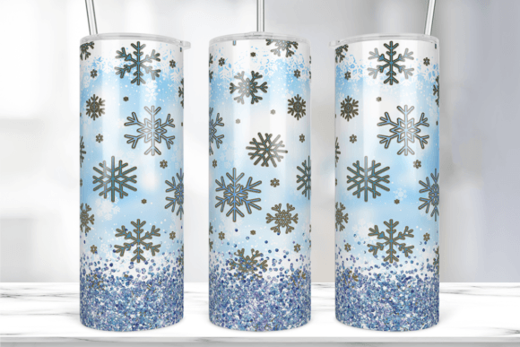 A Festive Digital Asset: Reviewing the Winter Snowflake Tumbler Wrap
