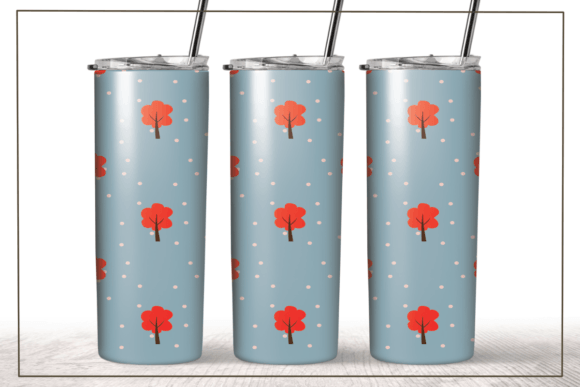 An Autumnal Tumbler Wrap for Crafts and Graphics