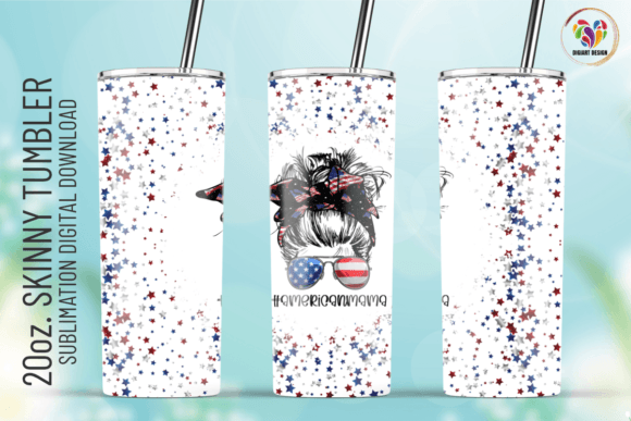 An Expert Review of the American Mama 4th of July Tumbler Wrap Graphics