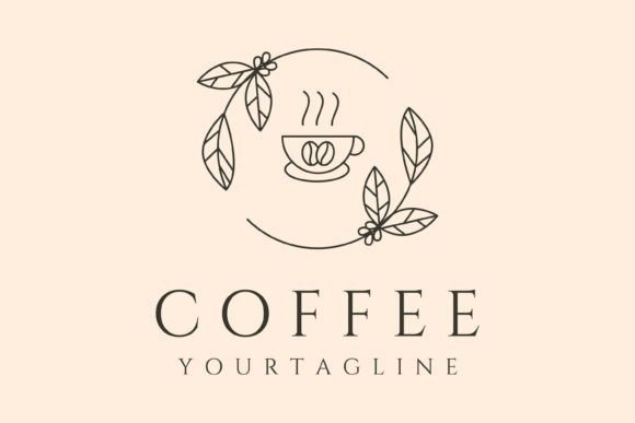 Evaluating a Coffee Cup Logo Vector for Content Publishing