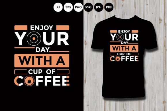 Evaluating a Coffee-Themed Graphic for Marketing & T-Shirt Designs