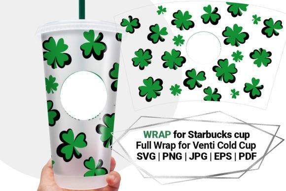 Testing the Shamrock Starbucks Cup Wrap for Crafters