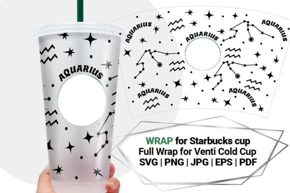 The Aquarius Wrap: A Crafted Graphic for Elevated Content Design