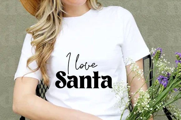 Why I Love Santa SVG Graphics Work for T-Shirt Designs